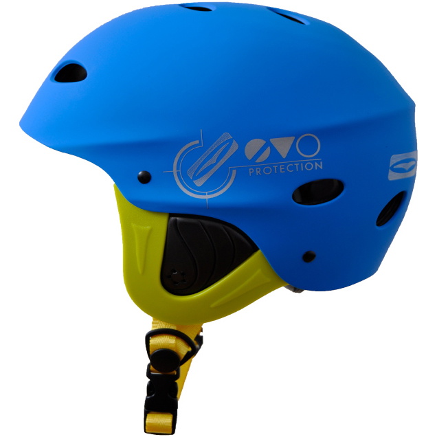 2024 Gul Evo Junior Vandsport Hjelm Blå / Fluro Gul Ac0104-b3